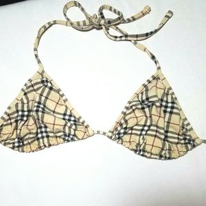Burberry Classic plaid authentic bikini size m